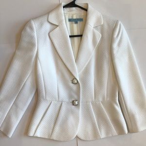 NWOT Antonio Melani Sz. S peplum blazer